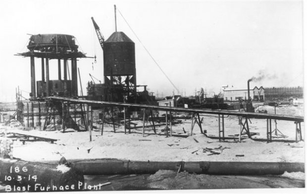 237 construction of no1 bfplant  1914