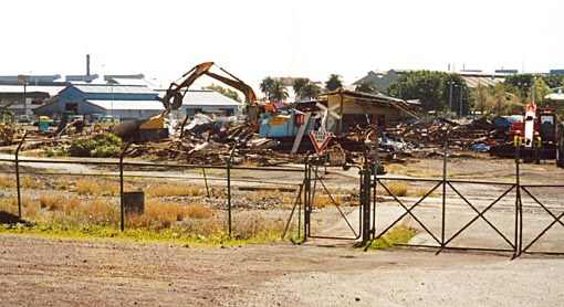 Wagon Shop Demolition