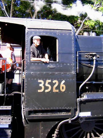 Loco 3526, The Driver was Barry Angel. 