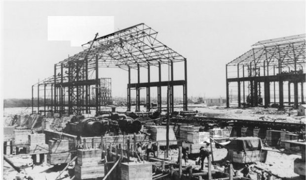 135 construction of soaking pits buiding nov 1914