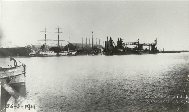 Steelworks from Walsh Island