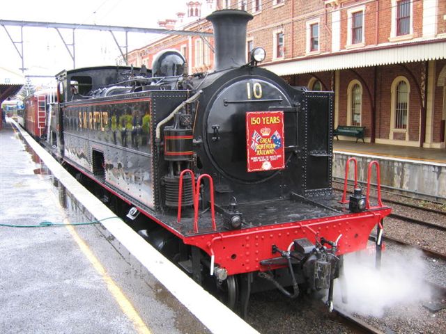 The proud Steam Loco, SMR No 10