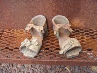 Wooden Clogs, worn on top of Coke Ovens: 