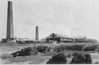 The English and Australian copper Company Smelter at Broadmeadow, on the site later occupied by Goninans.